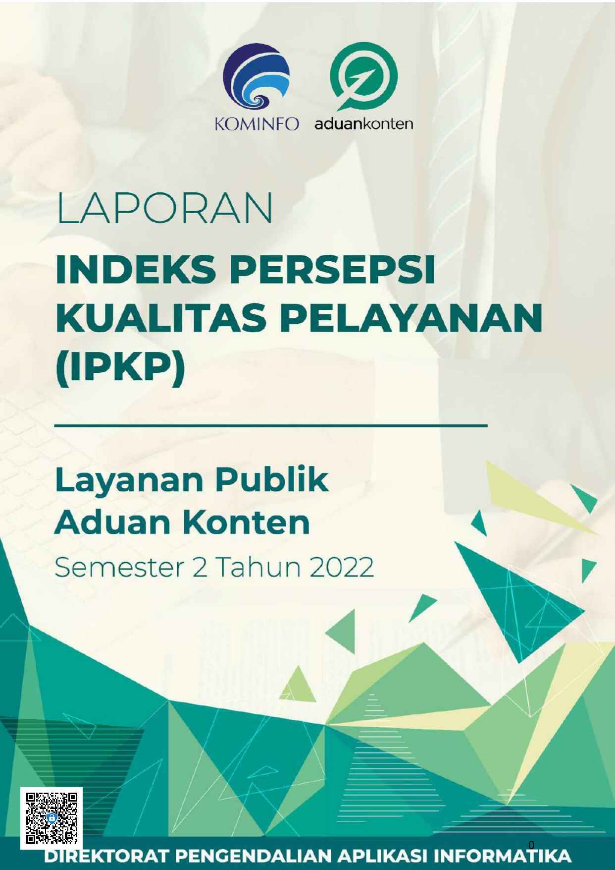 Laporan Survei Kepuasan Layanan Aduan Konten 2022